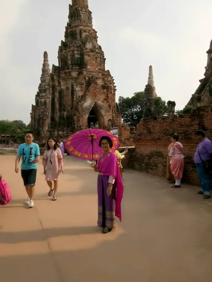 ล่องเรือไหว้พระ - วัดไชยวัฒนาราม