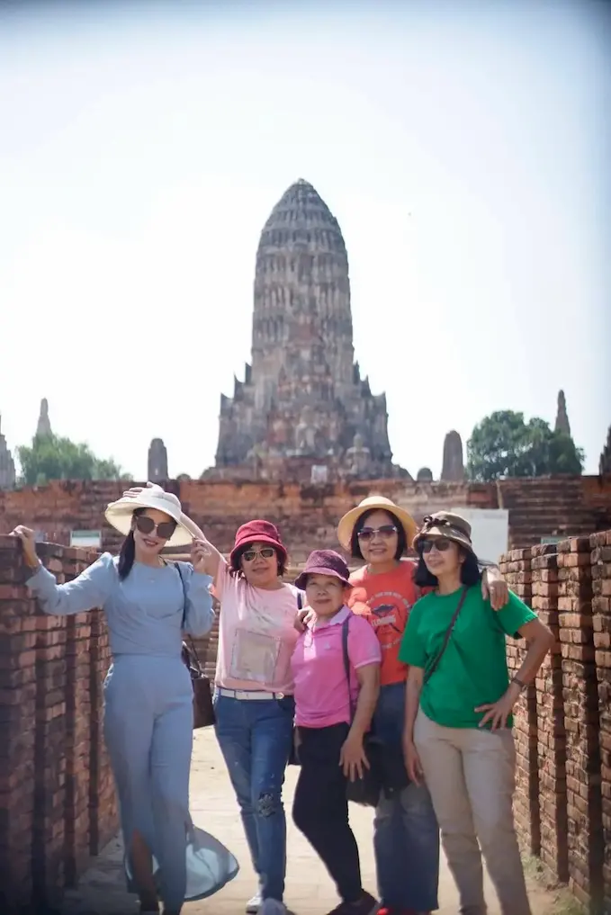 ล่องเรือไหว้พระ - วัดไชยวัฒนาราม