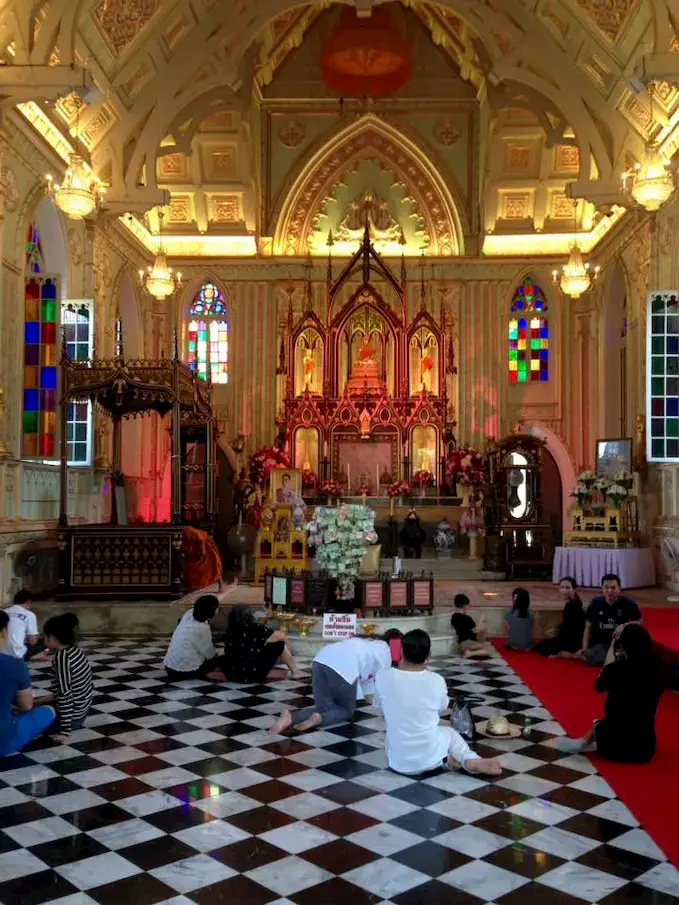 ล่องเรือไหว้พระ - วัดนิเวศธรรมประวัติ