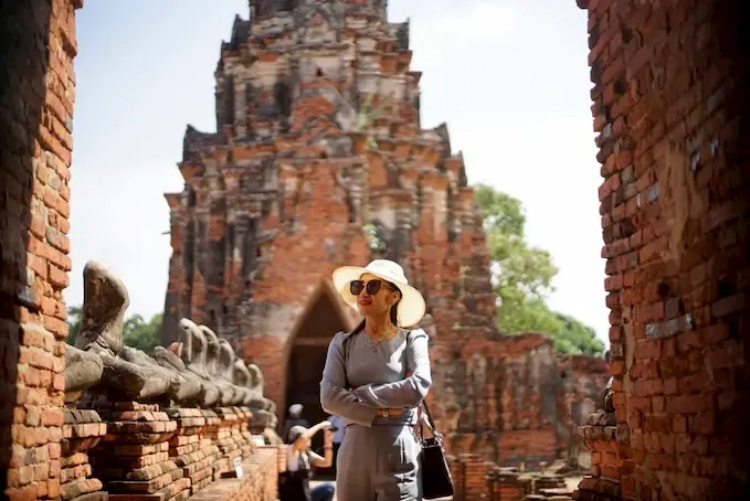 ล่องเรือไหว้พระ - วัดไชยวัฒนาราม